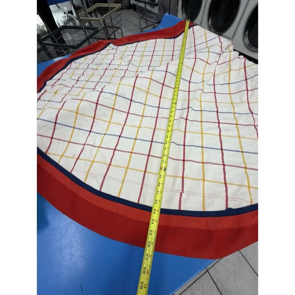 Mr. Jeeves Vintage Circular Tablecloth 5 Foot Diameter